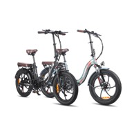 FAFREES F20 Pro električni bicikl 20" 250W, zeleno-crni